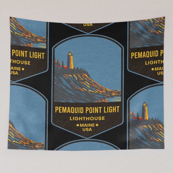 Item preview, Pemaquid Point Lighthouse designed and sold by JordanHolmes.