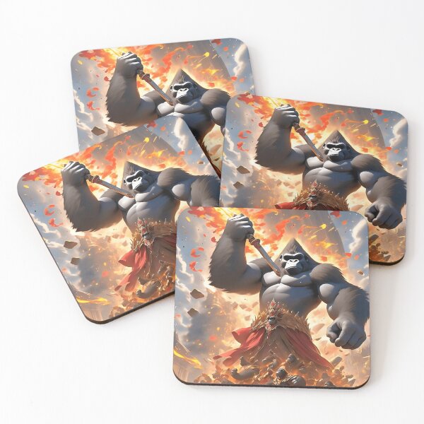 Item preview, "Rise of the Ape King" designed and sold by MYTHIC PEEL STICKERS.