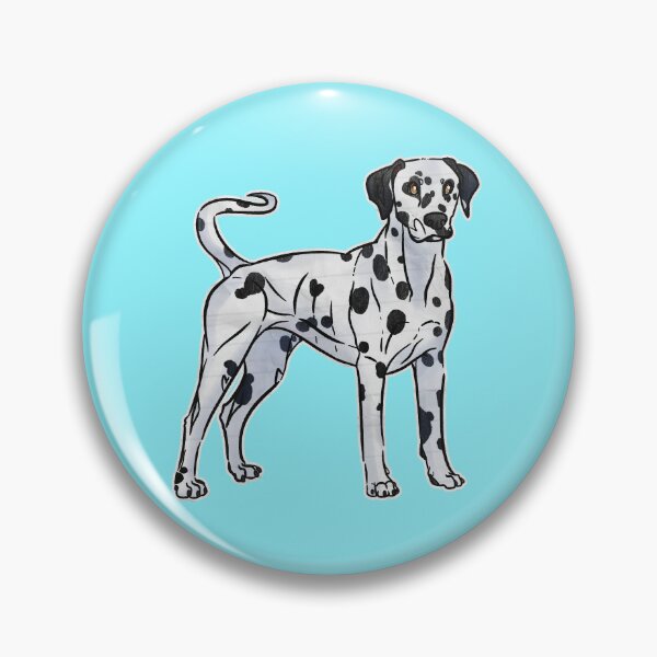 Item preview, Stoic Dalmatian (Black Spot) designed and sold by Sparklepupfaeri.