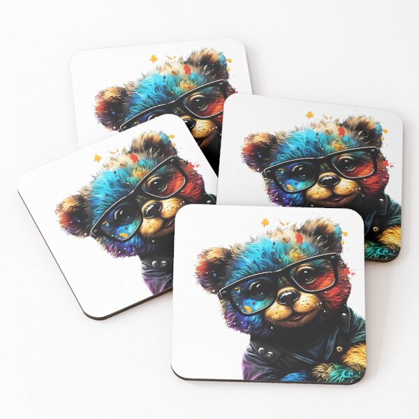 Item preview, Bear in Glasses designed and sold by Rostislav Tarasenko.