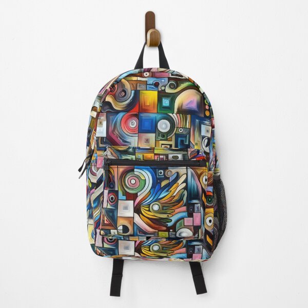 Item preview, Rhythmic Abstraction A Melodic Symphony of Geometric Forms designed and sold by ArtComixHaven.