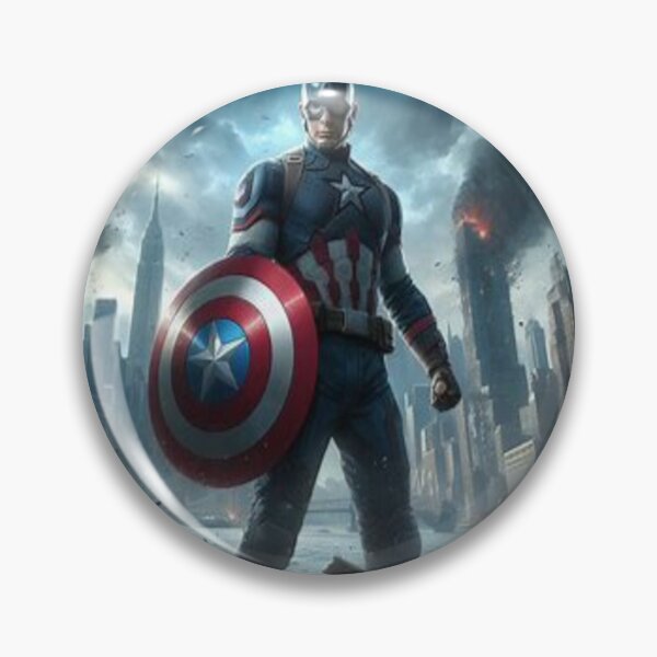 Item preview, The Shield of Valor: Tribute to Captain America designed and sold by MosaicMagic.