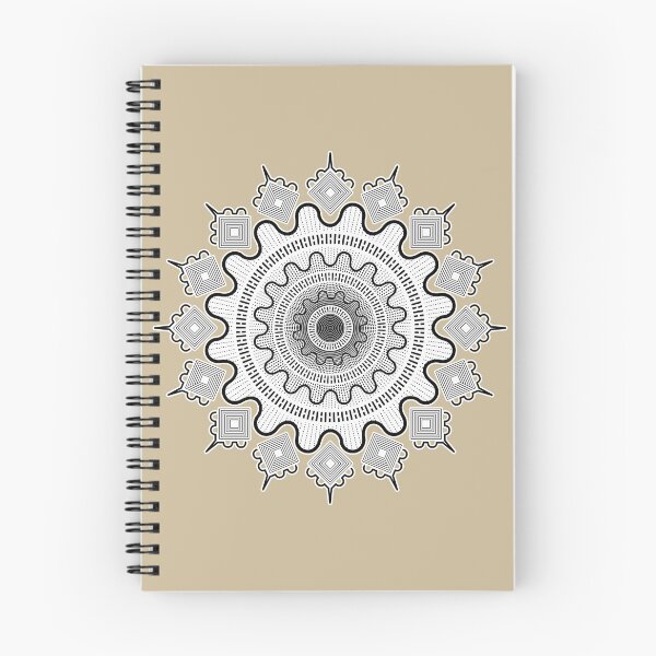 Item preview, Cycles Mandala w White Fill designed and sold by palmprints.