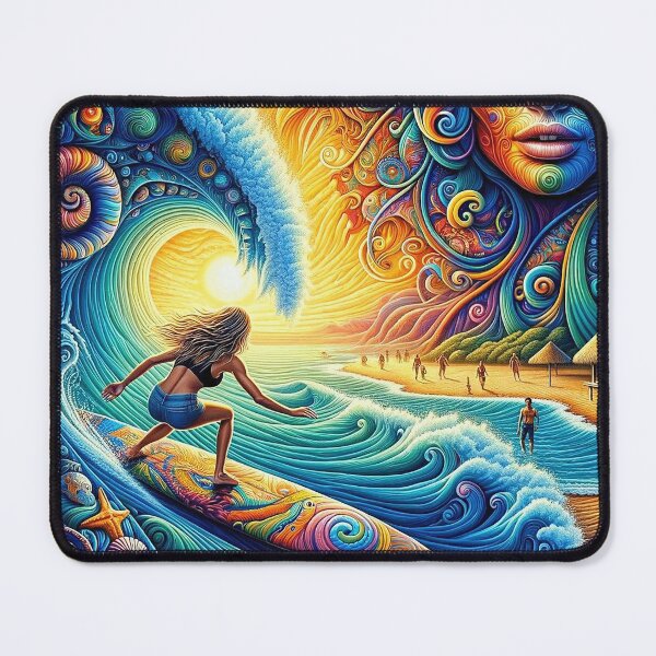 Item preview, Surfer Girl spiritual Sky designed and sold by bunnyboiler.