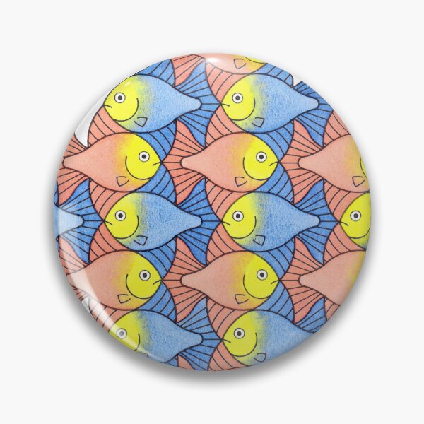 Item preview, Fish Tessellation designed and sold by tessellationfan.