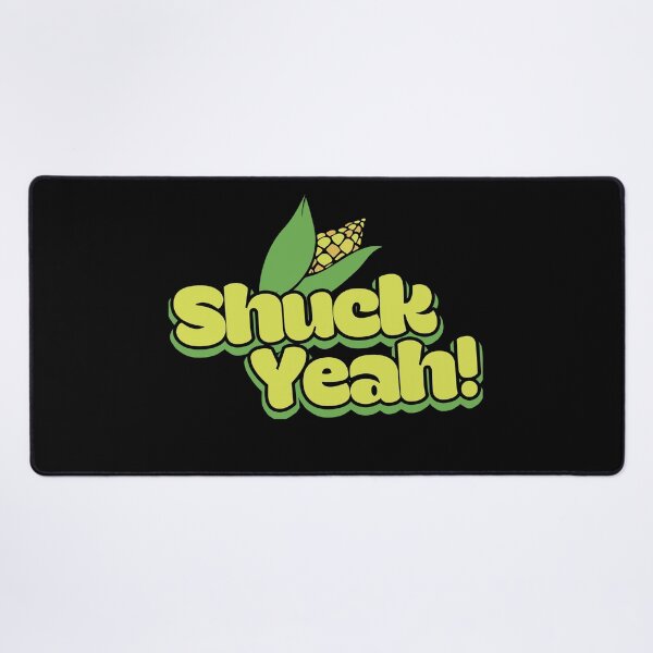 Item preview, Shuck Yeah corn farmer designed and sold by FrictionMaxxing.