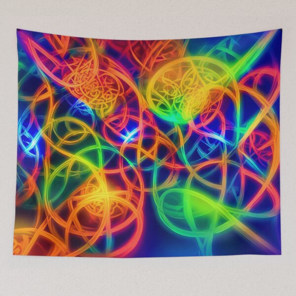 Item preview, Celtic Knots, in DMT Colors, in Space designed and sold by shakespeare1212.
