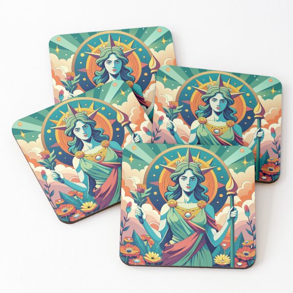 Item preview, Mystical Muse: Keeper of Dreams designed and sold by AgarutanPrint.