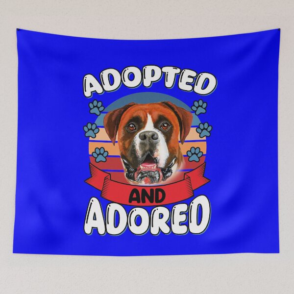 Item preview, Boxer Dog Owner Adopted And Adored designed and sold by fantasticdesign.