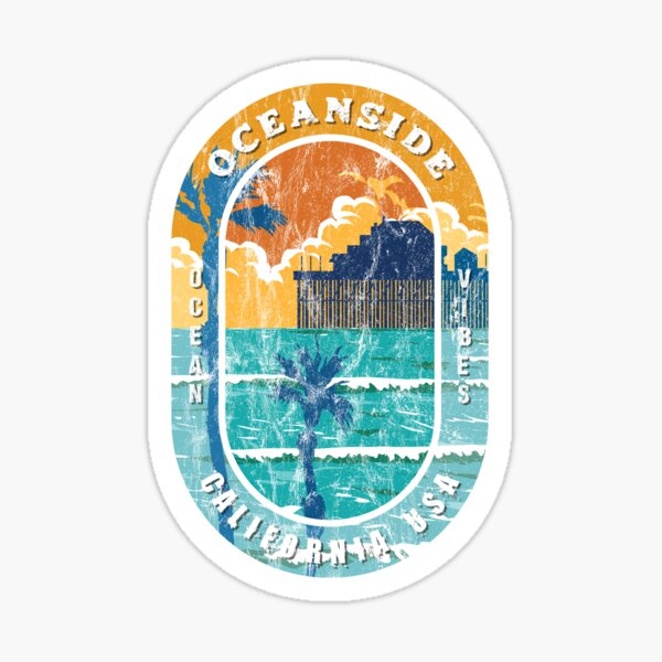 Item preview, Oceanside Municipal Pier designed and sold by JordanHolmes.