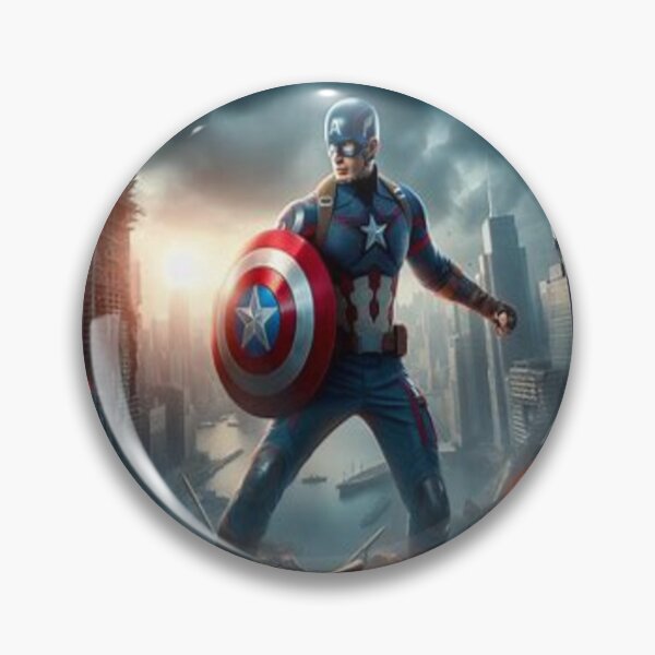 Item preview,  The Shield of Valor: Tribute to Captain America designed and sold by MosaicMagic.