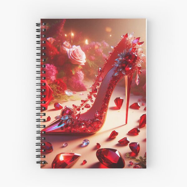 Item preview, Ruby Heels among roses designed and sold by EmeraldeaArt.