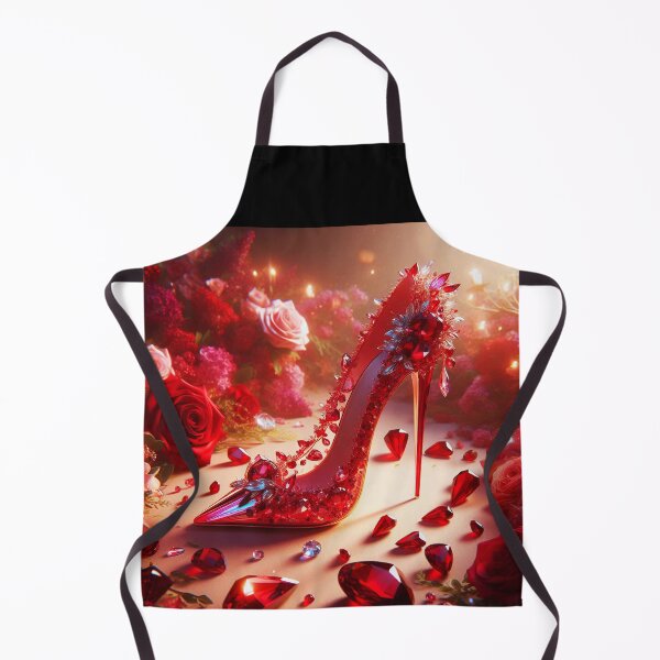 Item preview, Ruby Heels among roses designed and sold by EmeraldeaArt.