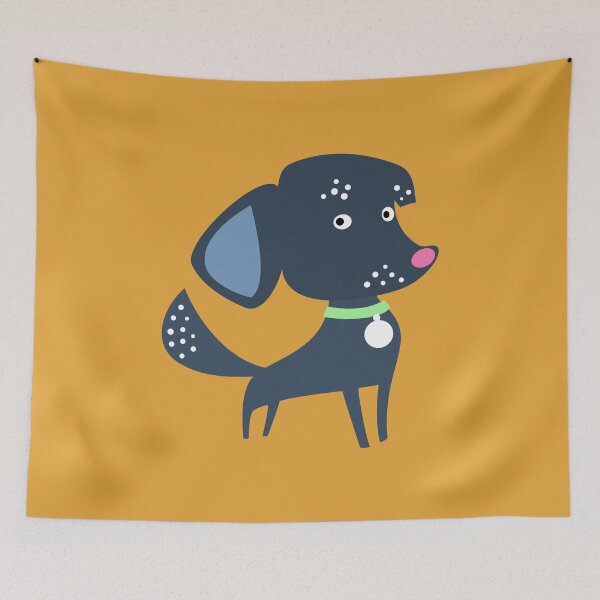 Item preview, Cartoon cute funny dog designed and sold by kavalenkavart.
