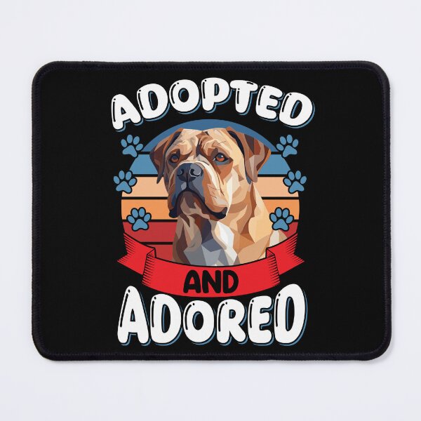 Item preview, Bulldog Dog Owner Design Adopted And Adored  designed and sold by fantasticdesign.