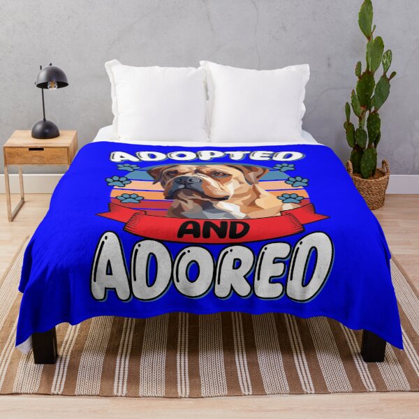 Item preview, Bulldog Dog Owner Design Adopted And Adored designed and sold by fantasticdesign.