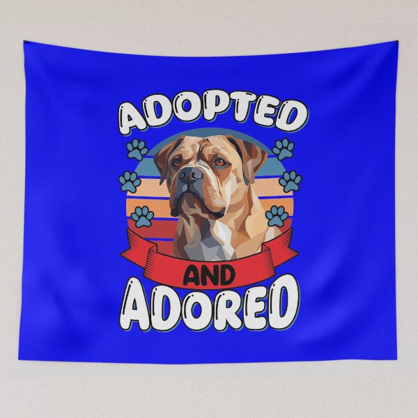 Item preview, Bulldog Dog Owner Design Adopted And Adored  designed and sold by fantasticdesign.
