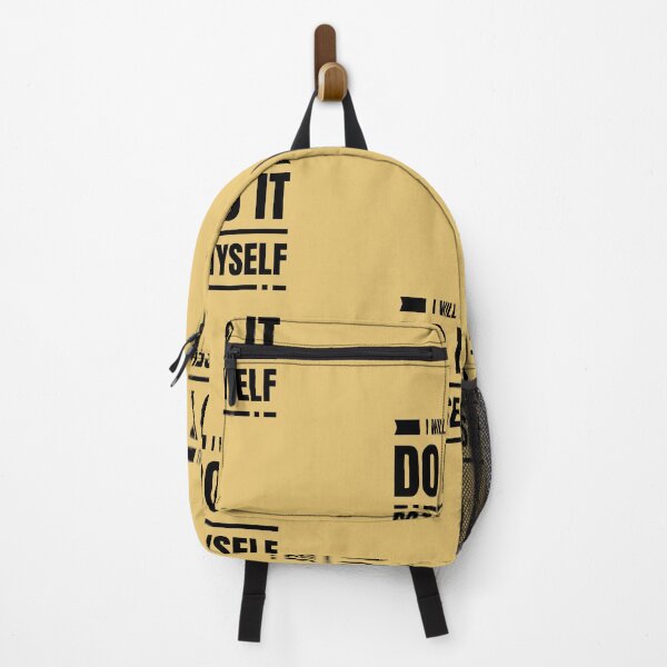 Item preview, I Will Do It Myself | Yellow Background designed and sold by RM-Journey.