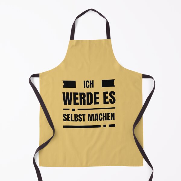 Item preview, Ich werde es selbst machen | Yellow Background designed and sold by RM-Journey.