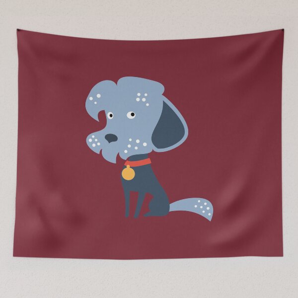 Item preview, Cartoon cute funny dog designed and sold by kavalenkavart.