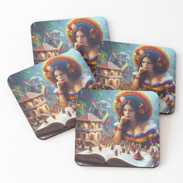 Item preview, Colombian Woman at the Barranquilla Carnival: 3D Art designed and sold by sofia1971.