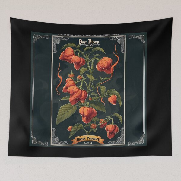 Item preview, Ghost Peppers Seed Packet - Gardener's Delight designed and sold by David Balzen.