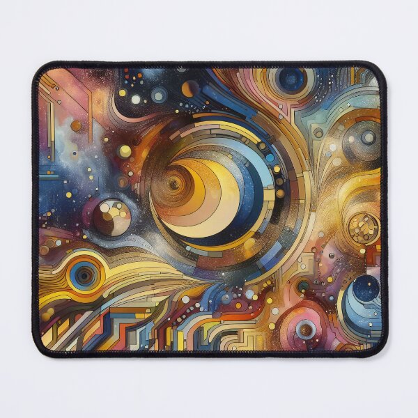 Item preview, Cosmic Rhythms An Abstract Exploration of Galactic Tones designed and sold by ArtComixHaven.