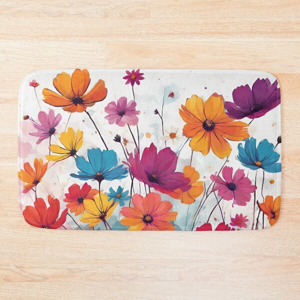 Item preview, Cosmos flower blooms designed and sold by NingningS.
