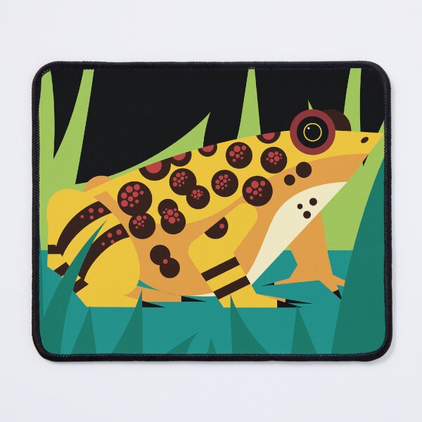 Item preview, Geometric Glow-Up: The Coralline Frog! designed and sold by prizprazpruz.