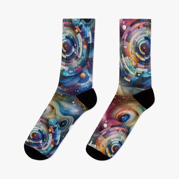 Item preview, Cosmic Cadence Orchestration of Celestial Rhythms in Art designed and sold by ArtComixHaven.