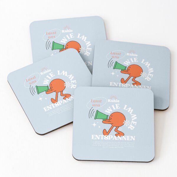 Item preview, Lass uns wie immer entspannen | Pastel Blue Background designed and sold by RM-Journey.