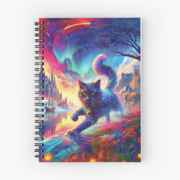 Item preview, Stylised castle and cat. DeepDream designed and sold by blackhalt.