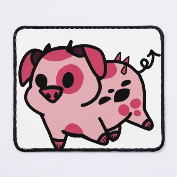 Item preview, Fat nuggets the pig - Hazbin Hotel designed and sold by Blitz-withoutanO.