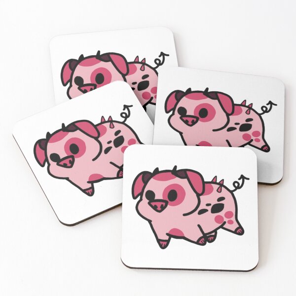 Item preview, Fat nuggets the pig - Hazbin Hotel designed and sold by Blitz-withoutanO.