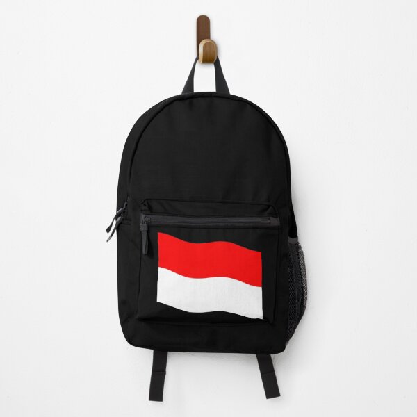Item preview, Indonesia Flag Waving Patriotic Indonesian Flags designed and sold by Maljonic.