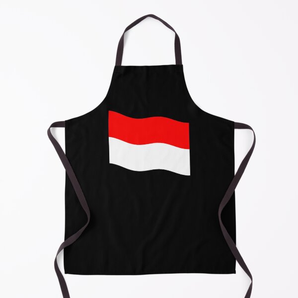 Item preview, Indonesia Flag Waving Patriotic Indonesian Flags designed and sold by Maljonic.