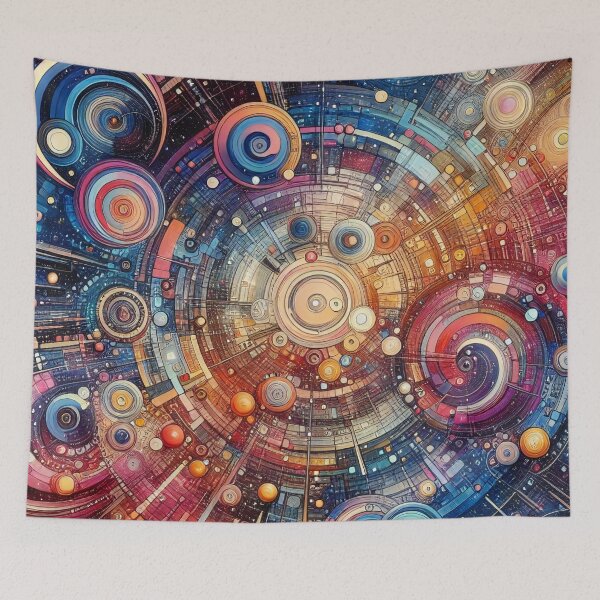 Item preview, Galactic Orchestration Spiralling Vortex of Intergalactic Art Forms designed and sold by ArtComixHaven.