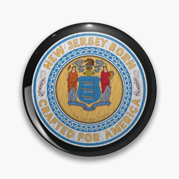 Item preview, New Jersey Flag - New Jersey Born - Crafted for America designed and sold by patriotwardrobe.