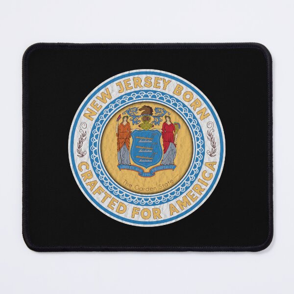 Item preview, New Jersey Flag - New Jersey Born - Crafted for America designed and sold by patriotwardrobe.