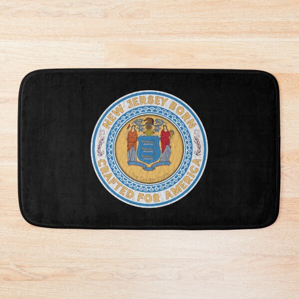 Item preview, New Jersey Flag - New Jersey Born - Crafted for America designed and sold by patriotwardrobe.