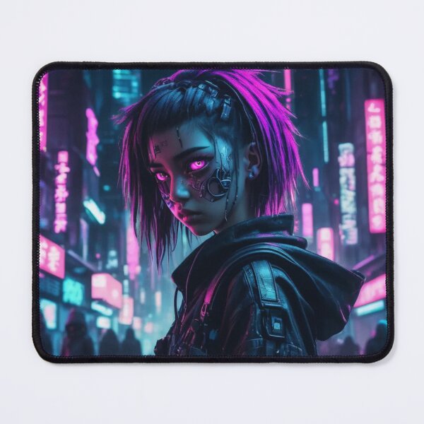 Item preview, Cyberpunk Urban Witch, Portrait, Poster Art designed and sold by Burn-Ego.