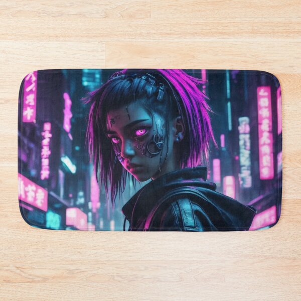 Item preview, Cyberpunk Urban Witch, Portrait, Poster Art designed and sold by Burn-Ego.