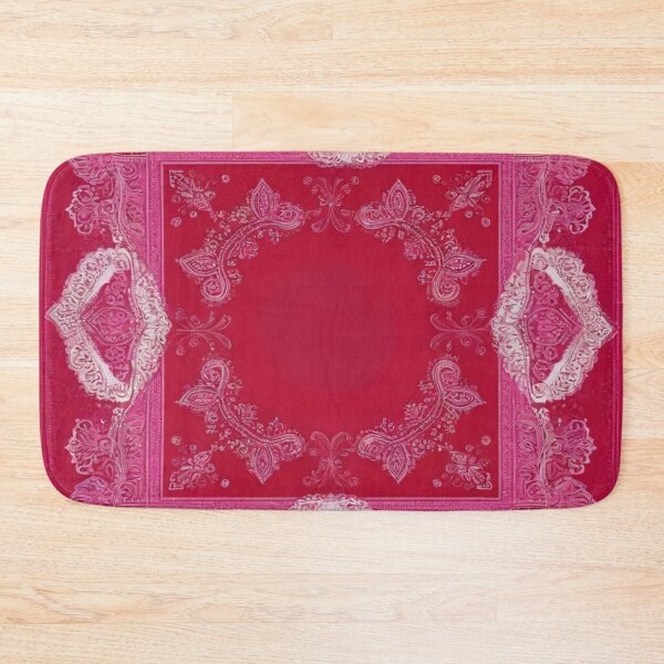 Item preview, RogerPattern - "Timeless Elegance: Pink Bandana for Fashion and Home" designed and sold by RogerPattern.