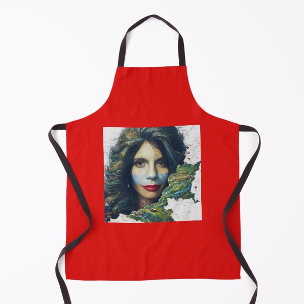 Item preview, 3D Topographic Map: Latin Woman Face Colombia designed and sold by sofia1971.