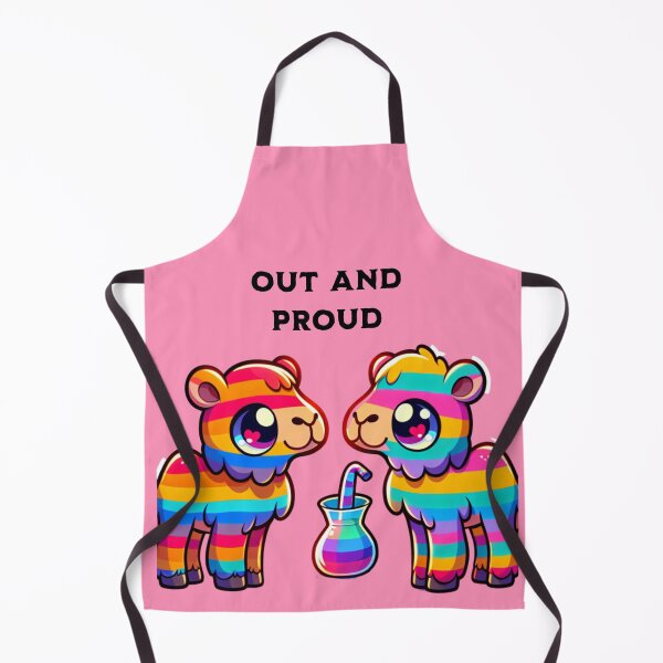 Aperçu de l'œuvre Deux chameaux arc-en-ciel gay créée et vendue par seahorse crossing.