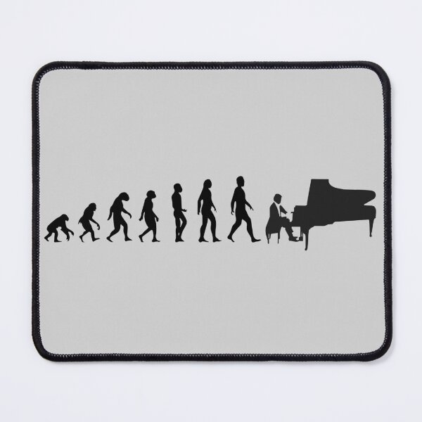 Item preview, Evolution of Man - Pianist designed and sold by Hot-Proper-Tees.