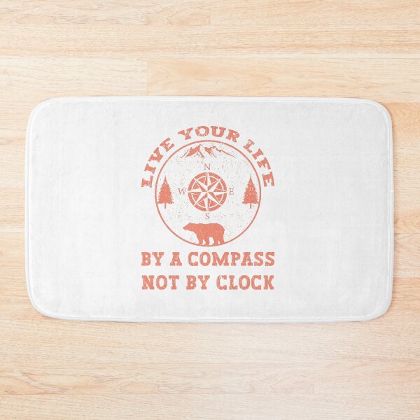 Item preview, Live your Life By A Compass not By Clock  designed and sold by franktact.