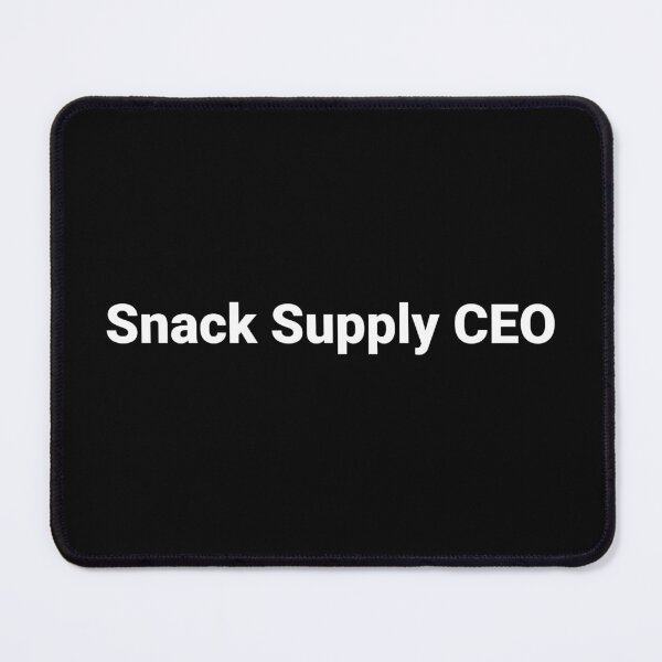 Item preview, Snack Supply CEO designed and sold by Text-based T-Shirts and Gifts.