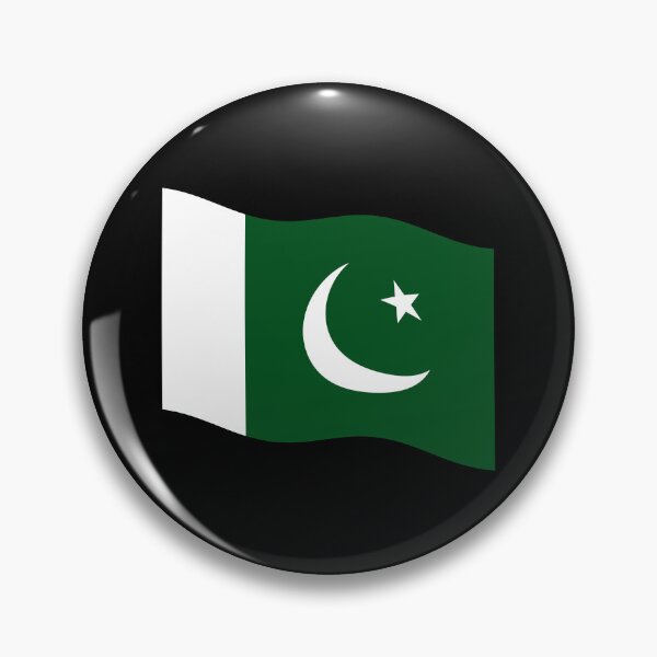 Item preview, Pakistan Flag Waving Patriotic Pakistani Flags designed and sold by Maljonic.