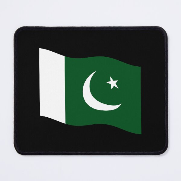 Item preview, Pakistan Flag Waving Patriotic Pakistani Flags designed and sold by Maljonic.